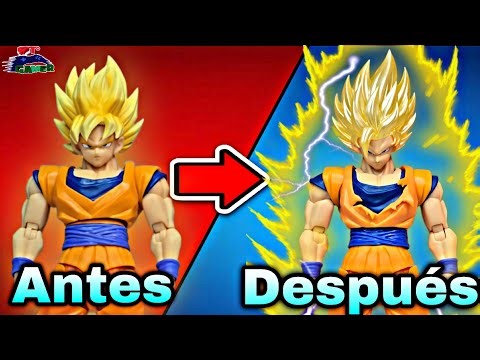 Upgrade Goku SSJ The Games Begin SH Figuarts Dragon Ball - Kit Goku SSJ2 SM Studio | Unboxing Review