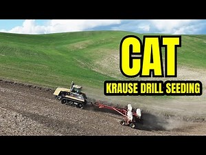 Caterpillar 65 C Challenger Seeding Spring Wheat
