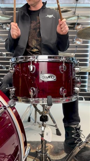 Klash Drums on Instagram: "RARE: MAPEX ProM Maple 8x14” Snare Drum 😎"