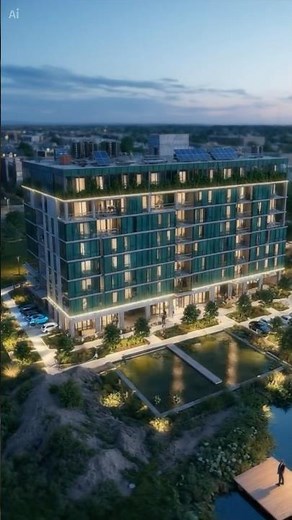 This Building Wastes Almost No Energy #greentech #architecture #shorts