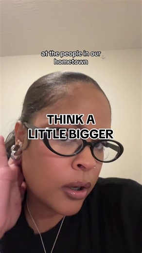 Think bigger and stop worrying about people who don’t support you