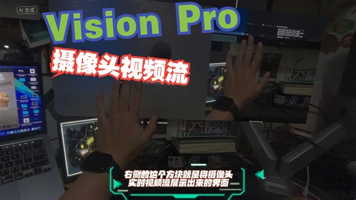 【全网首发】Vision OS2 企业API 主摄像头视频流访问演示