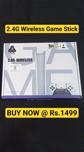 2.4G Wireless Game With 2 Controller @ Rs.1499 |📞9999602099 | Zoneofdeals.com | #gamestick4k #games