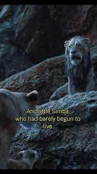 And little Simba,who had barely begun to live !. | #thelionking2019 #thelionking #simba #mufasa