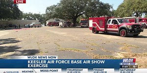 Keesler Air Force Base holds air show exercise