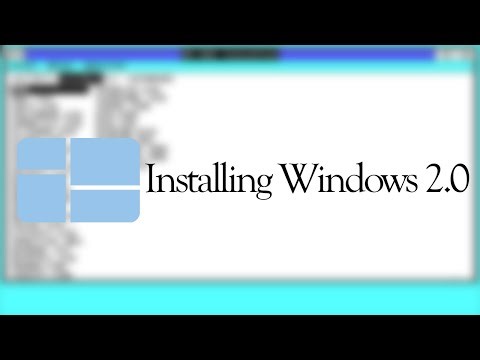 Installing Windows 2.0