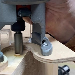 5.6K views · 175 reactions | I set my cordless router up with an open plate for cutting plugs and it works great. I have video on my channel if you want more info...search, cut plugs flush with a router. Link in my bio. . . . #jonpeters #flushcut #cordlesstools #router #woodenplugs | Jon Peters Art & Home | Facebook