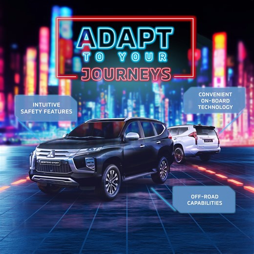 Ready to adapt to every journey and every turn 🌐 Whatever the future throws your way, the Mitsubishi #MonteroSport can help you take it on with confidence. | Mitsubishi Motors Philippines