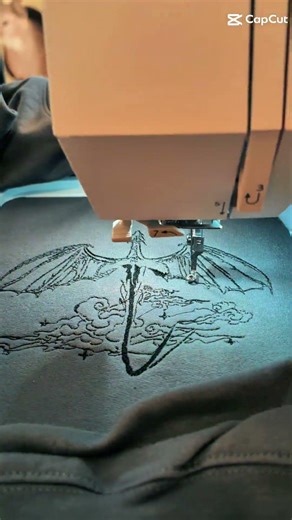 Fourth Wing Embroidery Fun