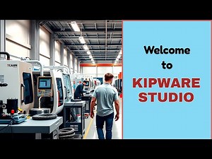 Kipware STUDIO Is Your Complete CNC Programming Package For Milling And Turning