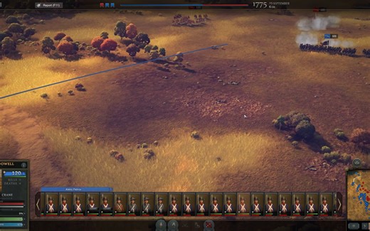 终极将军：美国独立战争Ultimate General American Revolution新放出的战斗实际画面“有声！”