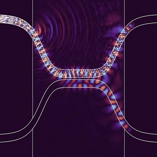 Evanescent coupling of two optical fibers
