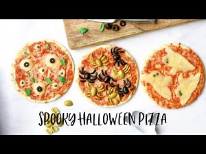 Halloween Pizzas