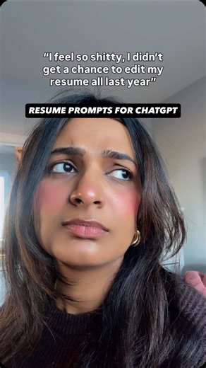 Nits | Resume & Interview Expert • Work & Study Abroad 🇨🇦🇺🇸 on Instagram: "Comment “prompt” and I’ll share prompts to revamp your resume ;) 1) Save this reel and follow me 2) Tag a friend who’s sailing in the same boat as you 3) Comment “prompt” and I’ll share the deets Resume prompts by @nitsrecruits Step 1 - is to Copy/paste the job description on ChatGPT and then say - “You are an expert this resume writer with over 20 years of experience, Based on this job description for a [JOB TITLE] r