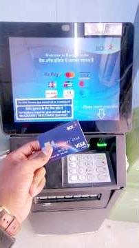 Bank Of India ATM PIN GENERATE KAISE KARE NEW ATM #bank of india