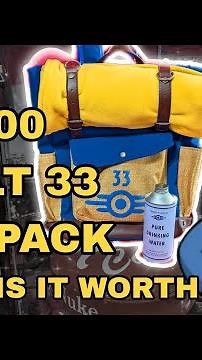 Honest review of the Vault 33 Backpack made by The Wand Company #Fallout