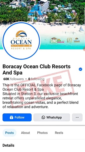 STOP FAKE PAGES. KEEP YOUR BOOKINGS SAFE. ⚠📱 Scammers are getting bolder, targeting travelers planning their Boracay getaway. These fake pages copy our name, use our photos, and offer fake discounts — and any payment sent to them is gone for good. As shown in our video, take a few seconds to review a page before you click or pay. One quick check can keep you safe. We strongly urge everyone to report and block this fake page immediately: https://www.facebook.com/Laluzreservationpage Your reports