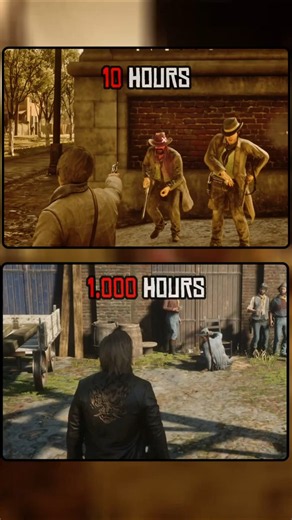 10 hours vs 1000 hours deadeye 💀 | RDR2