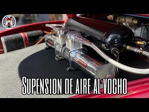 Cómo Instalar Supension de aire al vocho | Primera parte