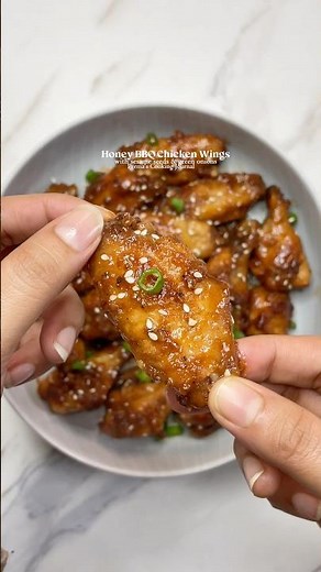 Honey BBQ Chicken Wings