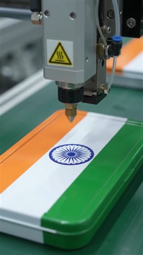 How Tricolor Pencil Boxes Are Made in a Modern Factory | #boxmaking #viral #youtubeshorts #ytshorts