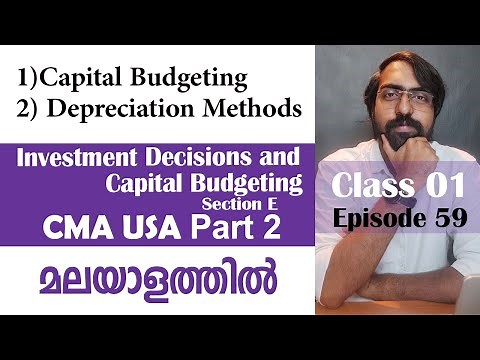 Capital Budgeting Introduction | Capital Budgeting | Section E | CMA USA | Part 2 | Episode 59