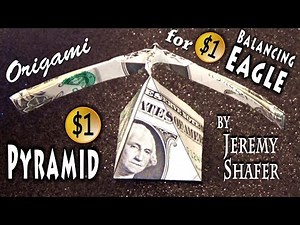 Origami Dollar Pyramid