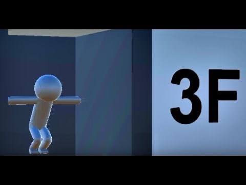 [Physics Engine] What if you jump in a falling elevator? [Unity]
