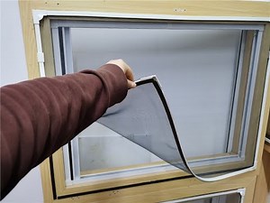 DIY Removable Magnetic screen window
