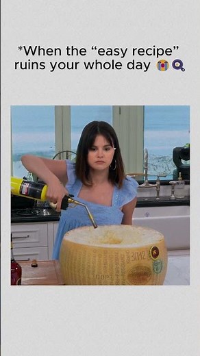 When the “easy recipe” ruins your whole day 😭🍳#SelenaGomez #BennyBlanco #SelenaFamily