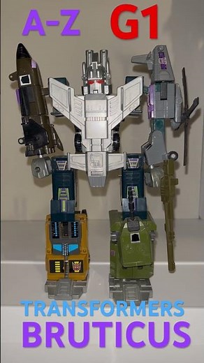 G1 transformers A to Z - Bruticus #G1 #transformersg1 #80s #toys #nostalgia #awesome #transformers