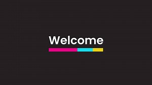 Download colorful simple welcome animated text. 4k video, perfect for greeting cards, video openers and more for free
