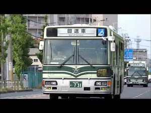 【京都市バスPV】横大路営業所引退車PV 2019年度版