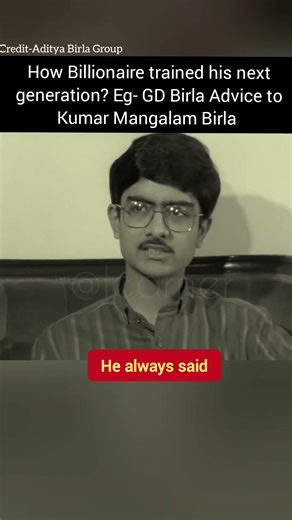 Billionaire Kumar Mangalam Birla share his learning from his parents #shorts #birla