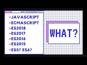Introduction: JS, ECMA, TC39 What Do They Mean --The Modern JavaScript Bootcamp