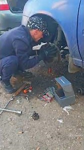 Part 48 While Dad is at work, we'll change the brake pads on the car. 7343...