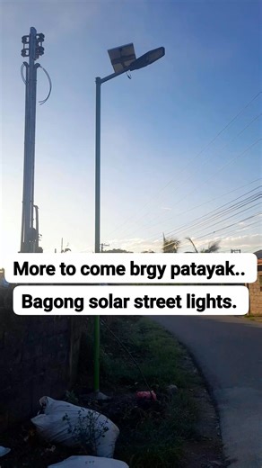 Another project ng brgy councils. ! Tax natin to.. #streetlights #solarlights #ProjectUpdate #Project2025 | Carlos Mola Ballesteros | Facebook