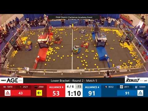Match 5 (R2) - PNW District Clackamas Academy Event