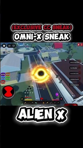 (Roblox) Omni-X (Omini-X Definitive) | Alien X Sneak (Exclusive CC Sneak)