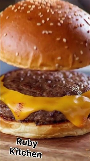 How to make Classic American Cheeseburger#Classic American Cheeseburger #recipe