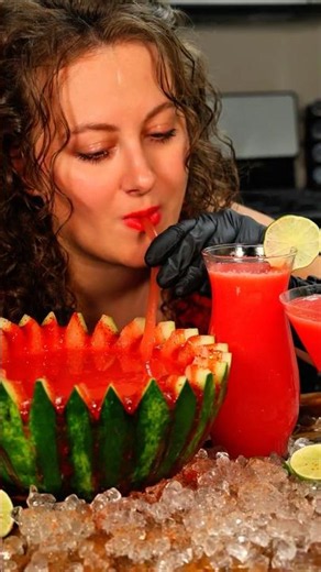 Would You Try This Watermelon Popping Boba Drink? 🍉🧋💖 #shorts