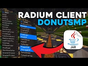 Radium Client Showcase ft. DonutSMP