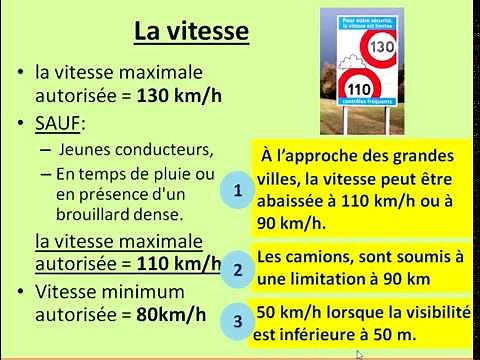 Code de la route en arabe (13) Autoroute Cours القيادة على الطريق السريع