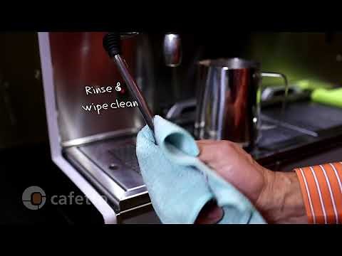 How to clean your Professional Espresso Machine with Cafetto