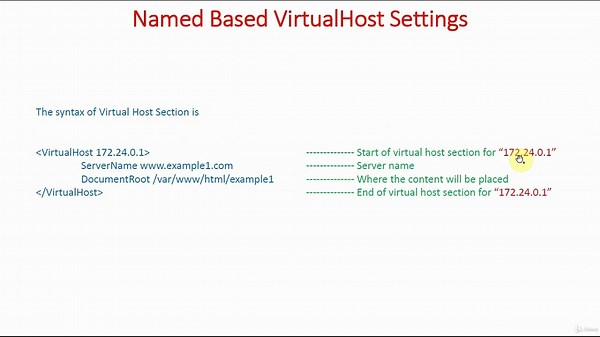 Edit _httpd.conf_ Configuration File | Named Based Virtual Hosting | Apache Web Server