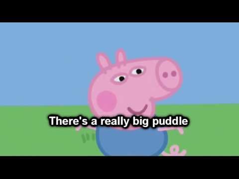 Practica inglés básico con Subtítulos Inglés y Español. Peppa Pig 1 Muddy Puddles