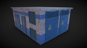 Electrical Transformer Substation (FREE) - Download Free 3D model by Andrey.Chegodaev