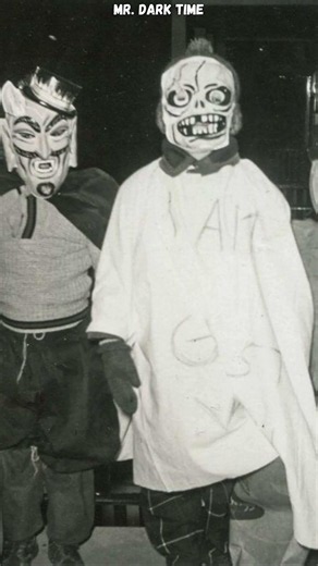 Creepy Vintage Halloween Costumes #shorts