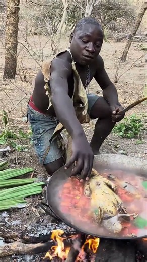 Traditional African Cooking in the Wild | Authentic Outdoor Food Experie#AfricanCooking
