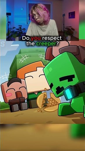 MINECRAFT CREEPER MOVIE ANIMATION🥀 #shorts